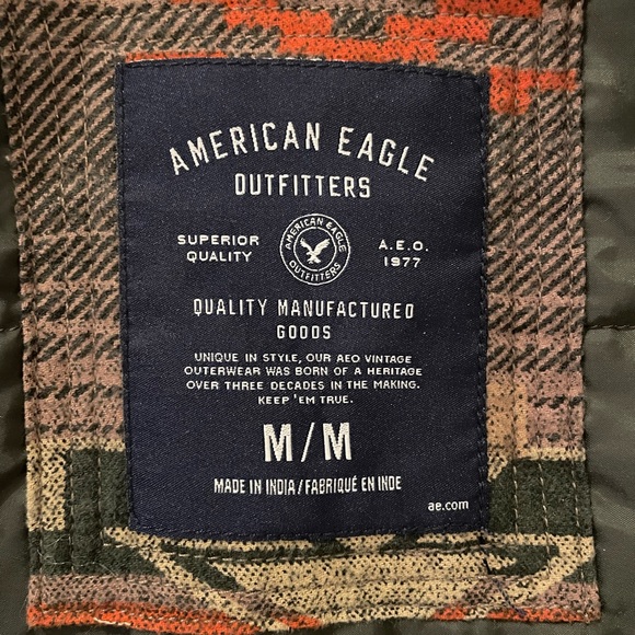American Eagle insulated flannel - Picture 3 of 3